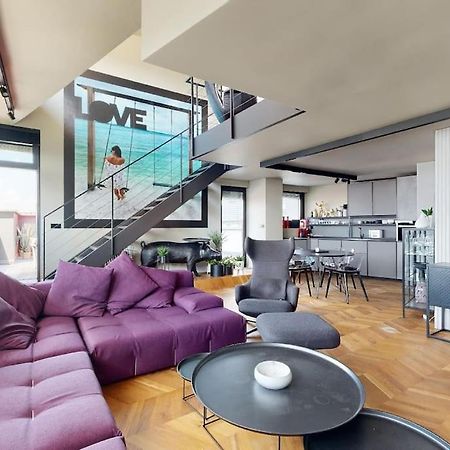 Appartamento Stylovy Loft S Ohromnou Terasou Bratislava Esterno foto