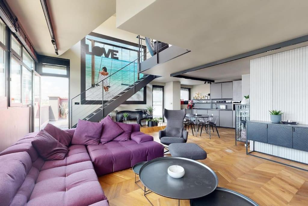 Appartamento Stylovy Loft S Ohromnou Terasou Bratislava Esterno foto