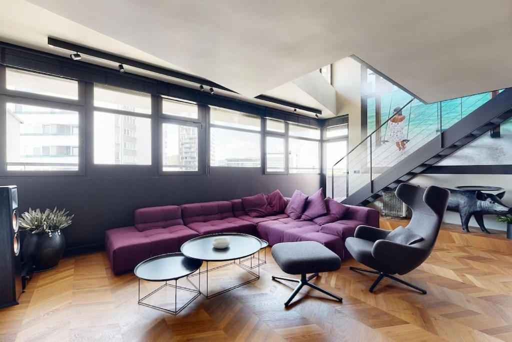 Appartamento Stylovy Loft S Ohromnou Terasou Bratislava Esterno foto