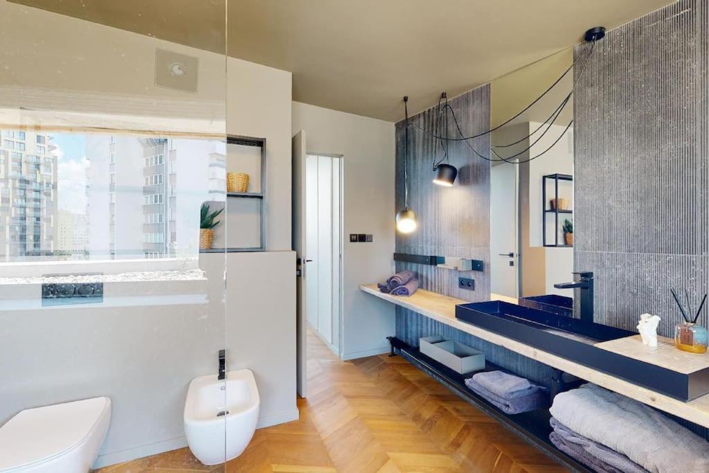Appartamento Stylovy Loft S Ohromnou Terasou Bratislava Esterno foto